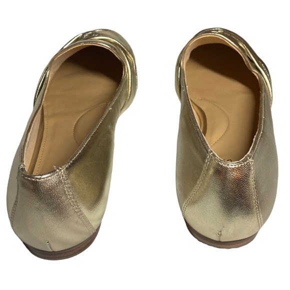 Talbots Gold Slip-on Size 9.5